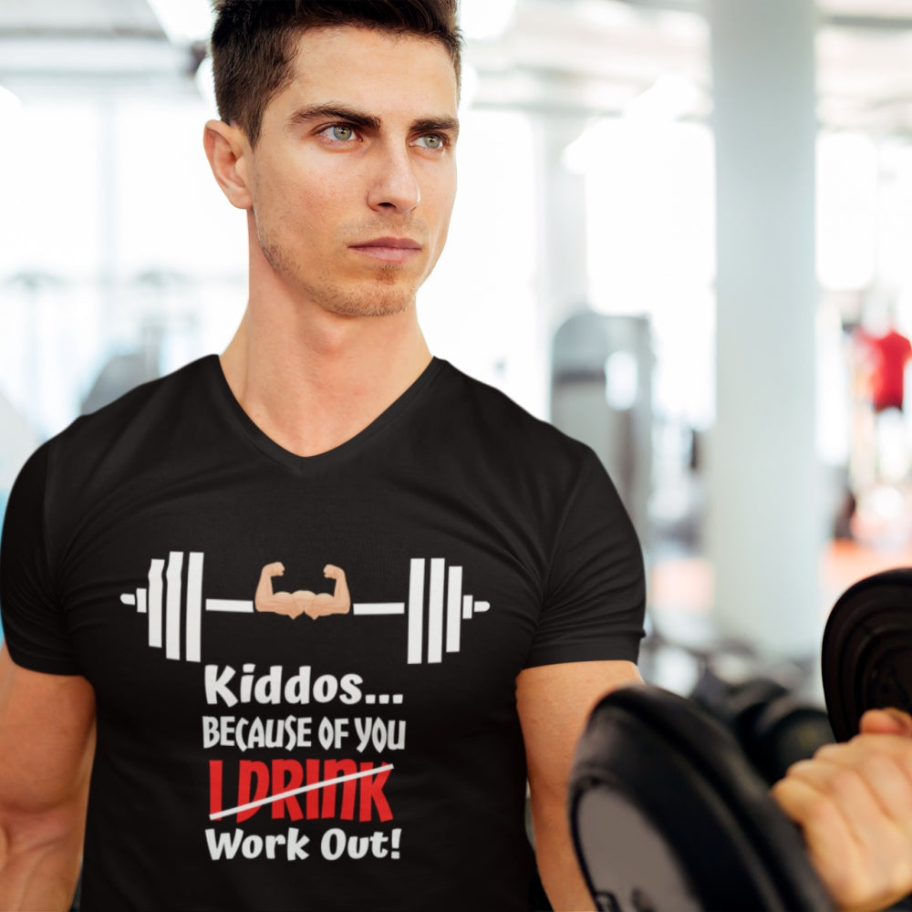 V Neck Exercise Shirts