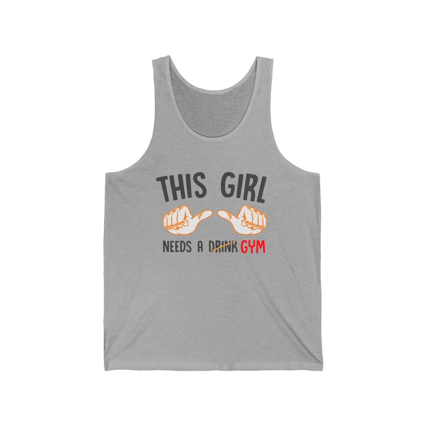 This Girl Needs A Gym Unisex Jersey Tank